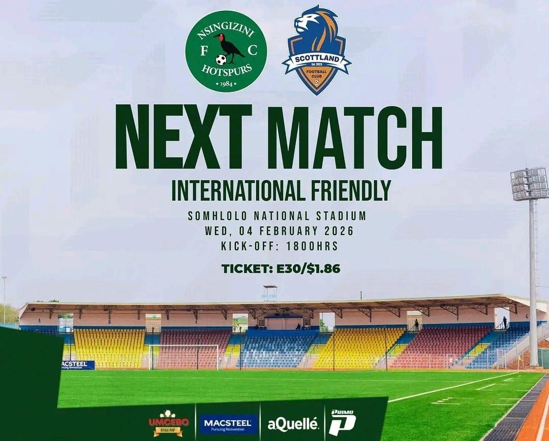 Nsingizini Hotspurs FC Vs Scotland FC Int Friendly Pic